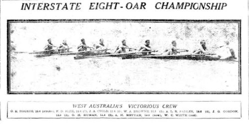 1921 WA Kings Cup crew