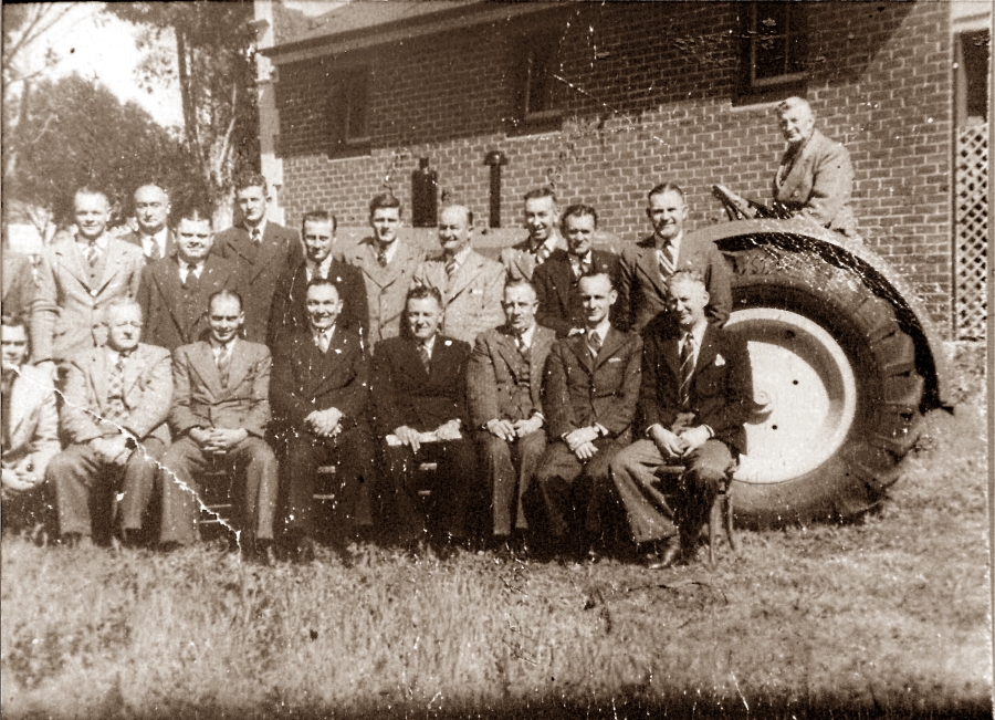 Nineteen and a half men and a tractor